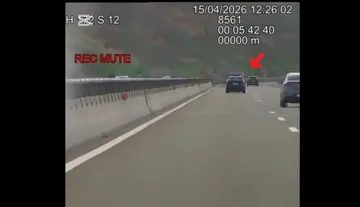U kap duke vozitur 182km/h me veturë pa regjistrim, dënohet rëndë shoferi